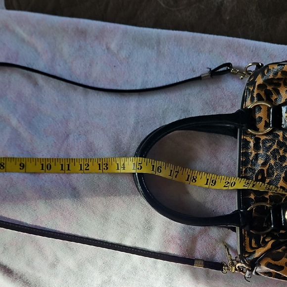 Betsey Johnson Betseyville Floral Leopard Print Women's Bag - Picture 14 of 16